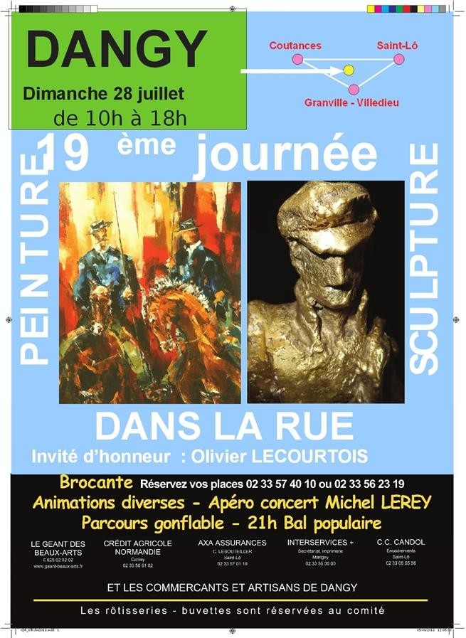 Dangy 19e expostion dans les rues